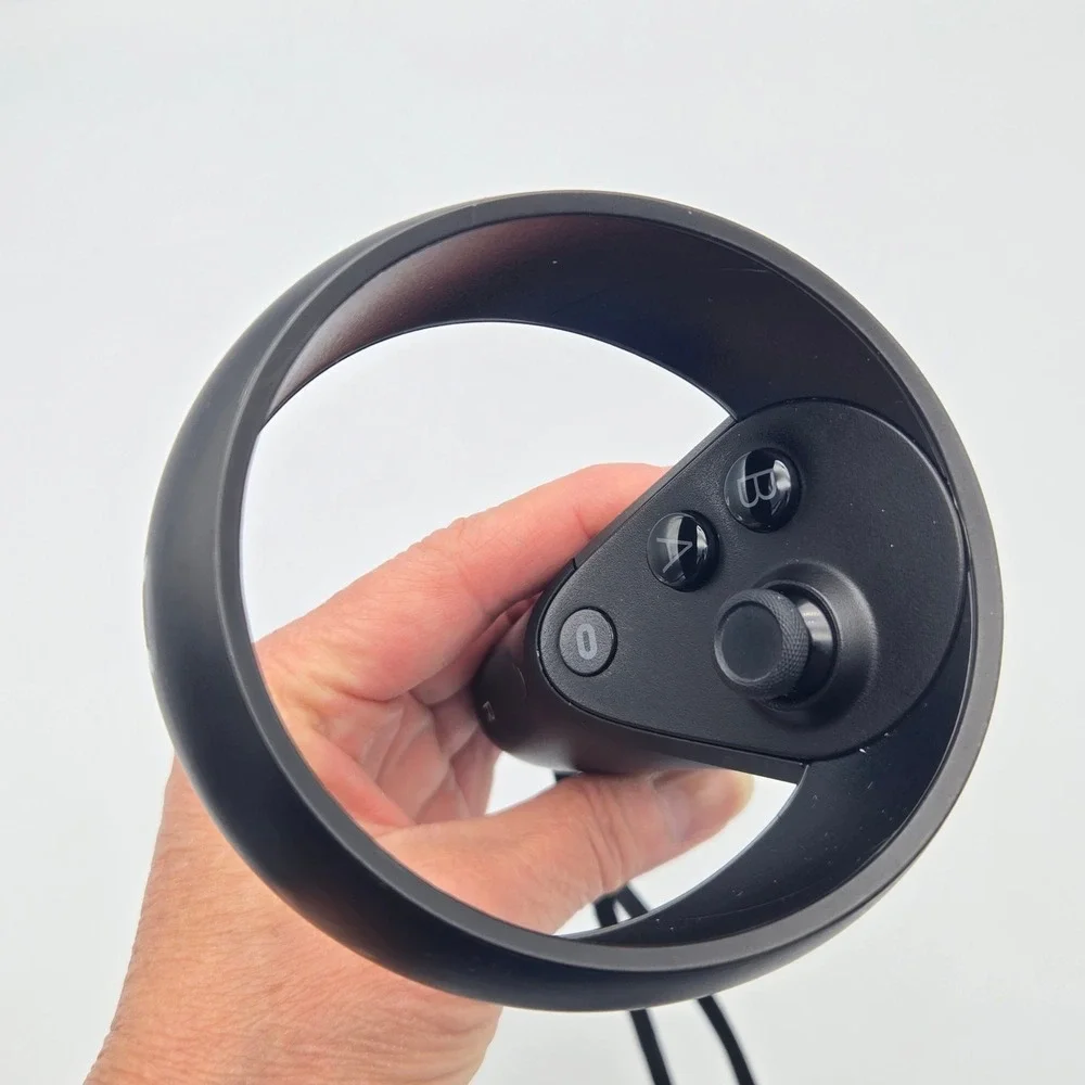 Genuine Oculus Quest 1 Rift S Touch Controller Right Only Black with AMVR Grip